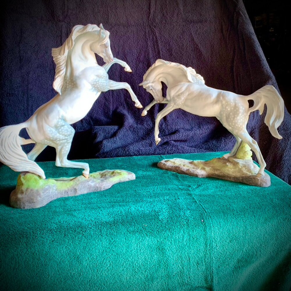 Boehm Porcelain Limited Edition Stallions